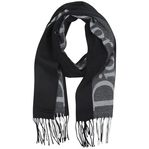 black and white dior scarf|DiorAlps Scarf Black and White Wool and Cashmere Blend .